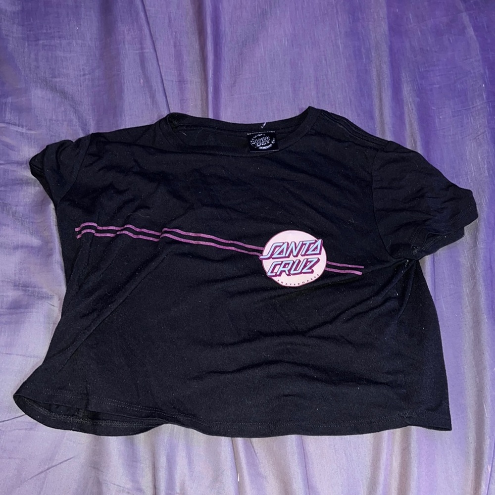 Santa Cruz crop top